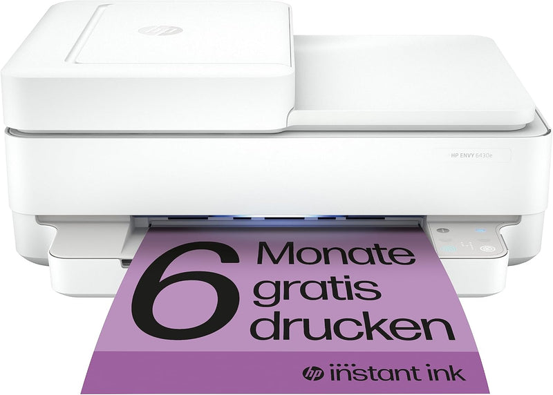 HP ENVY 6430e, Multifunktionsdrucker, 3 Monate gratis drucken mit HP Instant Ink inklusive, Drucken,