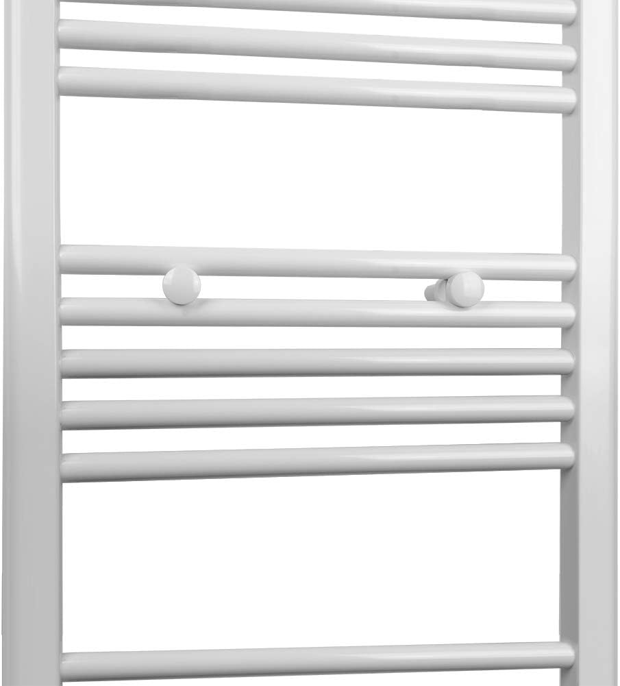 S SIENOC 500 x 1600 mm Weiss mittelanschluss Badheizkörper handtuchhalter Heizkörper Handtuchwärmer