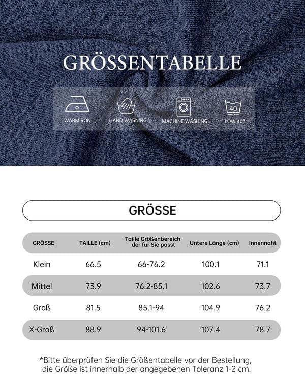 COLORFULLEAF Jogginghose Herren Baumwolle Schlafanzughose Männer Lang Schlafhose Leichte Freizeithos