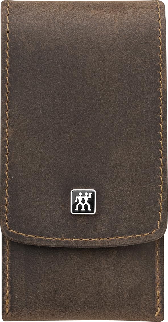 ZWILLING Maniküre und Pediküre Set, Reise Etui Set für Hände und Füsse, Nagelpflege, Echtleder, 3-te
