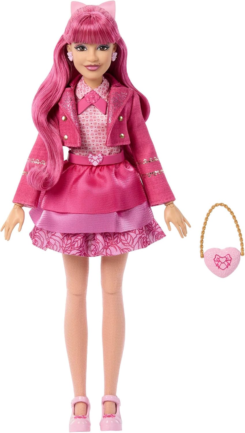 Mattel Disney „Descendants: Wicked Wonderland“ Modepuppe und Accessoires, Pink, Schwester von Red un