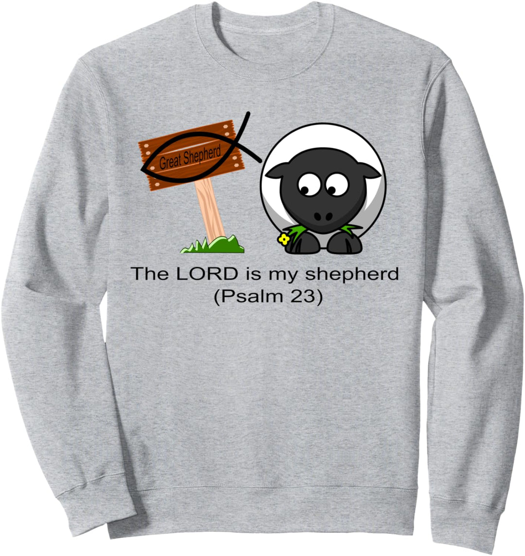 The LORD is my shepherd (Psalm 23) MIT RÜCKENDRUCK Jesus4m3 Sweatshirt