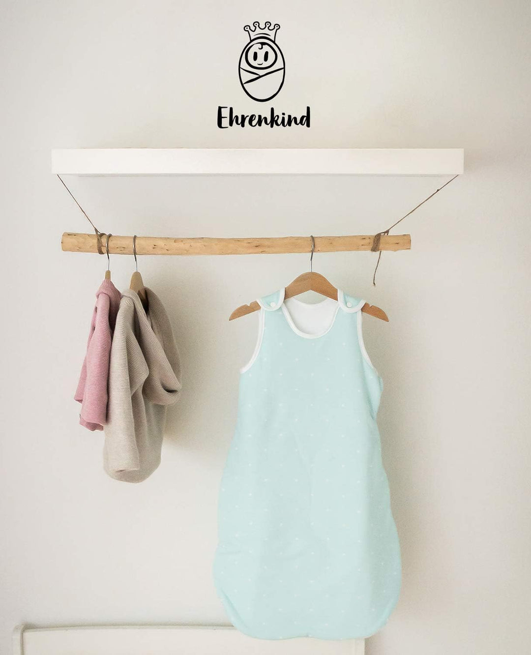 Ehrenkind® Baby Sommerschlafsack Rund | Bio-Baumwolle | Oeko-TEX® Sommer Schlafsack Baby Verschieden