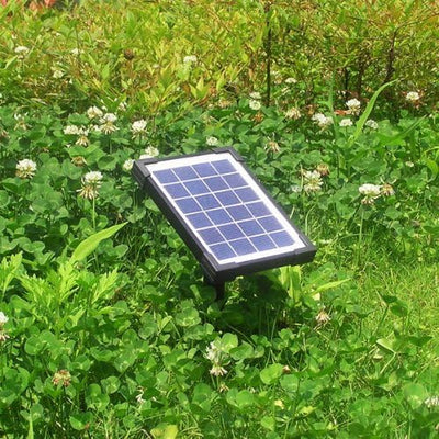 Agora-Tec® AT-2W Solar Teichpumpe 2 Watt Hmax.: 170l/h Fontainenhöhe: 0,65m für Gartenteich oder Spr