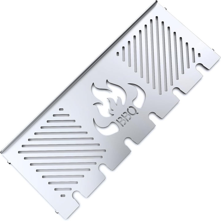 teileplus24 WR05 Multifunktions- Warmhalterost | für alle Rösle Videro G2 | Edelstahl | mit Logo & D