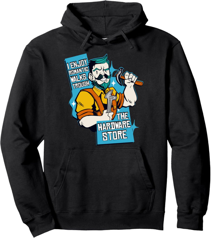 Heimwerken Spruch für Heimwerker & Handwerker Baumarkt Pullover Hoodie
