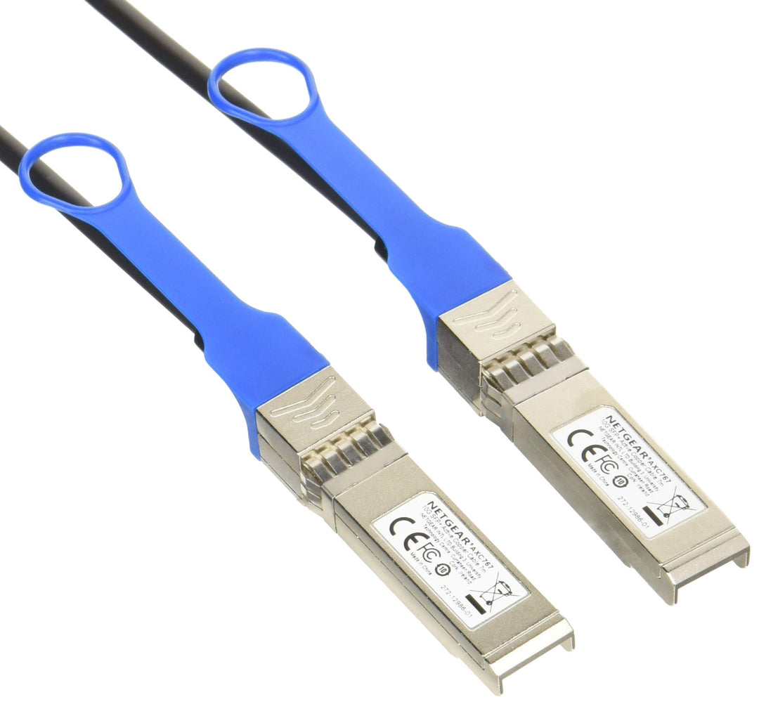 Netgear AXC767-10000S Direct Attach Active SFP plus DAC Kabel, 7 m Schwarz Aktiv SFP+ DAC-Kabel 7m T