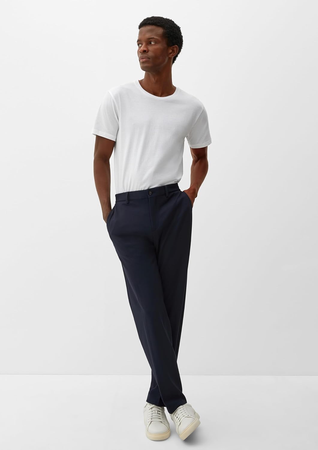 s.Oliver BLACK LABEL Herren 1259020 Hose, Blau, 88 EU