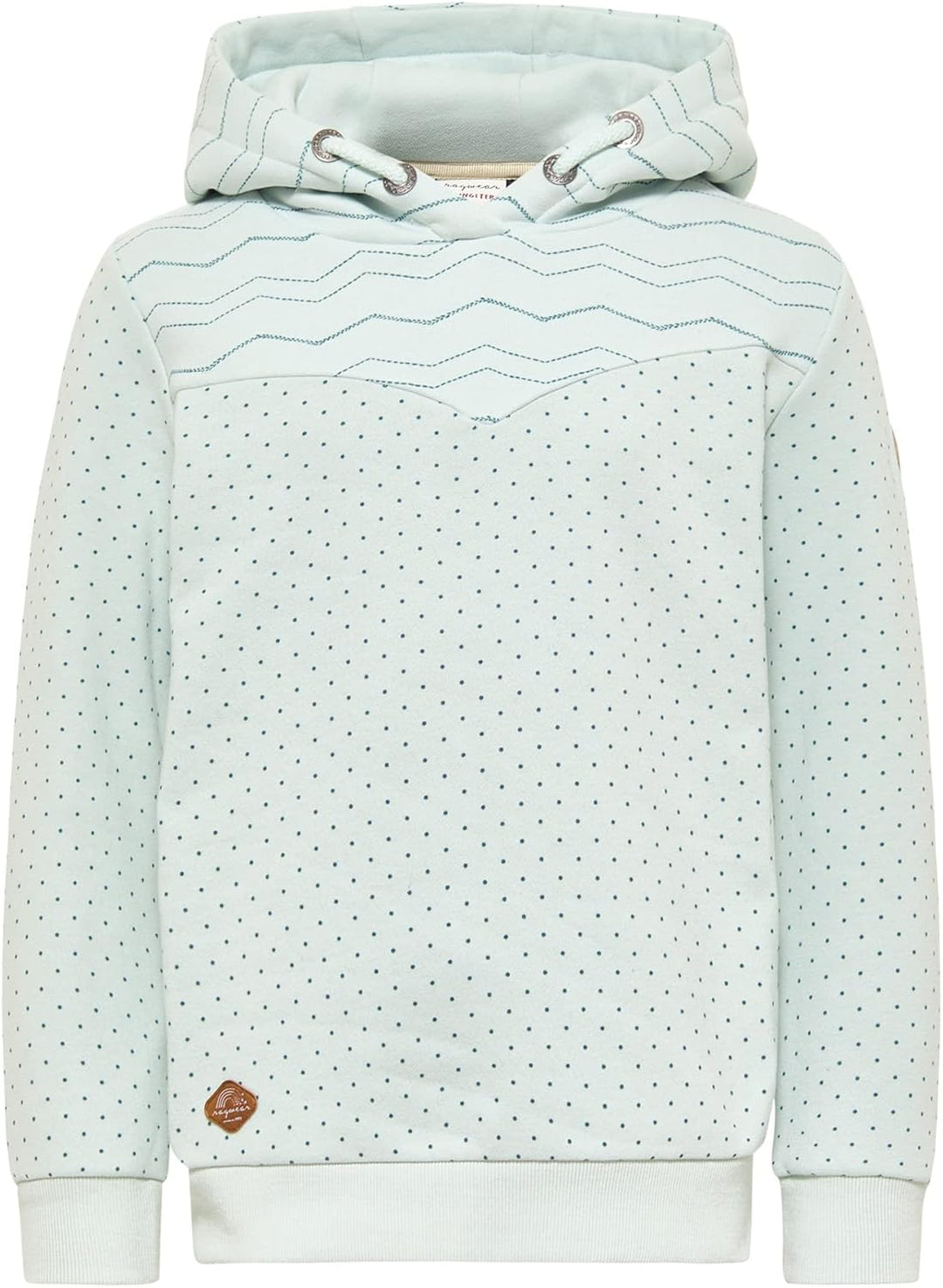 Ragwear Kristla Sweat Mädchen Sweatshirt mt Kapuze Kapuzenpullover Sweater Pullover aus weicher Baum