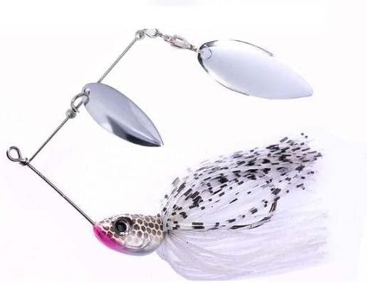 Messeneuheit 2024 Premium Chatterbait Set 5 Stück 20g in Köderbox | Krautblinker Shatterbait Chatter