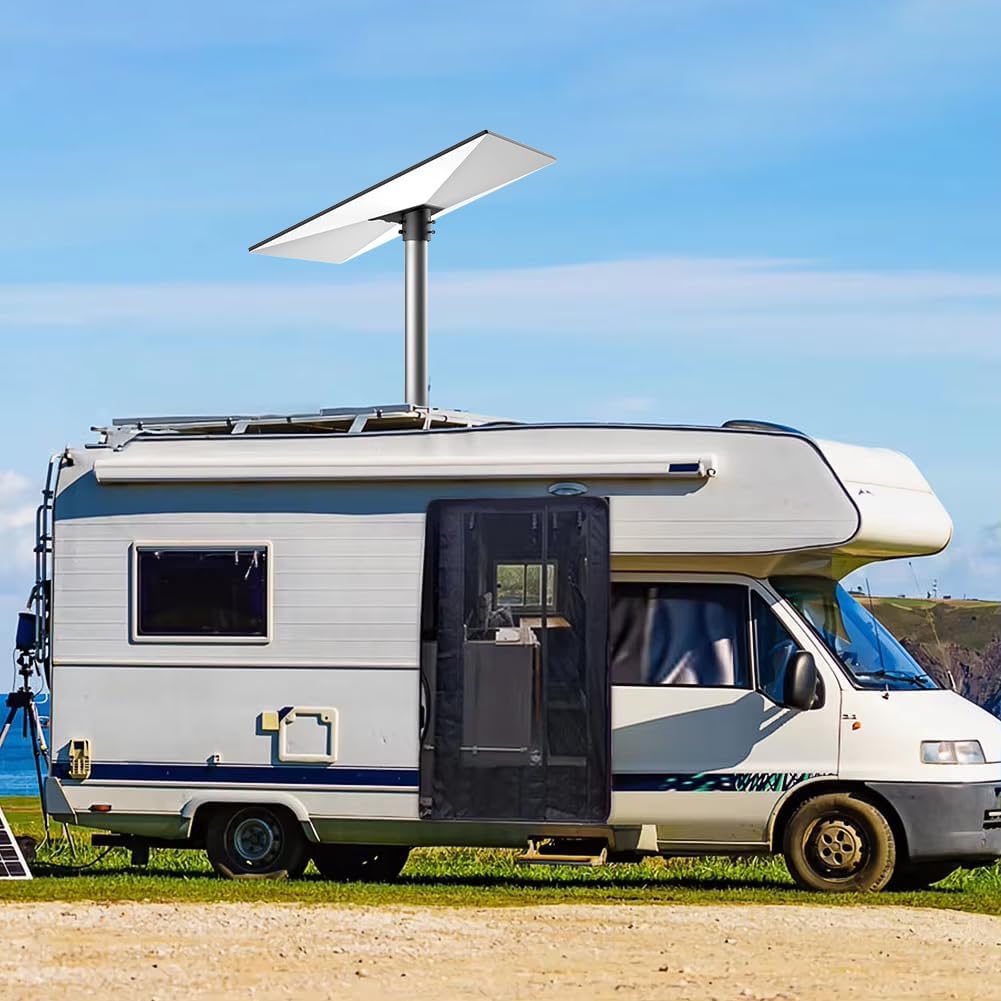 Starlink Gen 3 Rohradapter, Starlink V3 Masthalterung mit 360° Drehung & 20° Neigung, Kompatibel mit