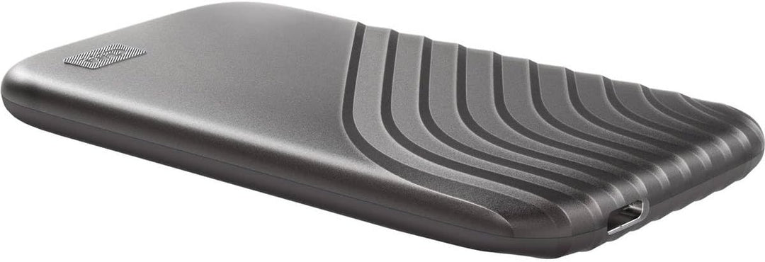 WD My Passport SSD 4 TB mobiler SSD Speicher (NVMe-Technologie, USB-C und USB 3.2 Gen-2 kompatibel,