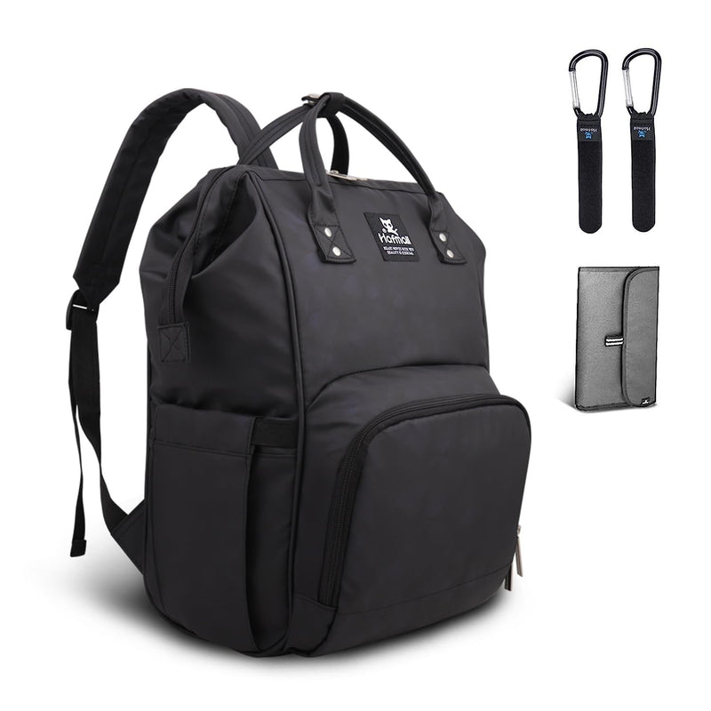 Hafmall Wickelrucksack, Praktische Grosse Kapazität Baby Wickeltasche Rucksack für Mama und Papa, St