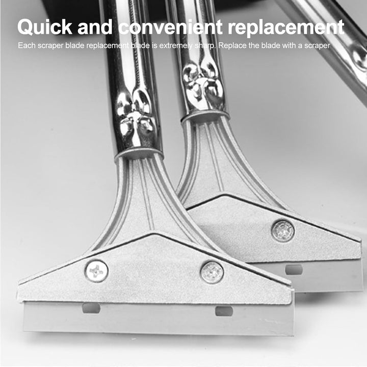 60 Stück Ersatzklinge Für Schaber 100mm, Klingen Für Farbschaber, Teppichschabe, Tapetenschaber, Tap