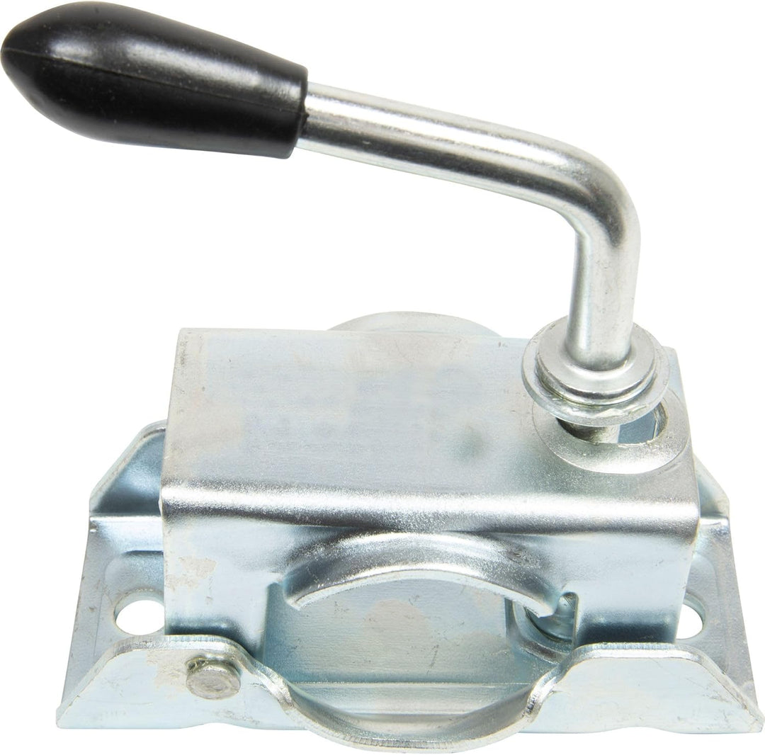 mb-m Abstellstützen-Set für PKW-Anhänger, 2 x 600 mm Stützen, 2 Halter, Montagematerial