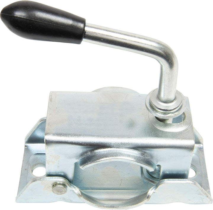 mb-m Abstellstützen-Set für PKW-Anhänger, 2 x 600 mm Stützen, 2 Halter, Montagematerial