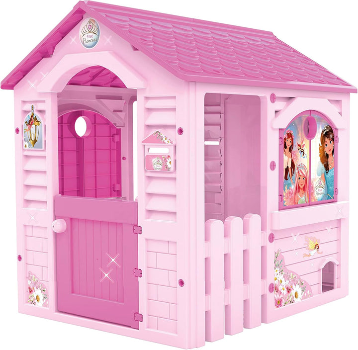 Chicos - Pink Princess Spielhaus Kinder Outdoor | Robuster und langlebiger | Gartenhaus Kinder für J