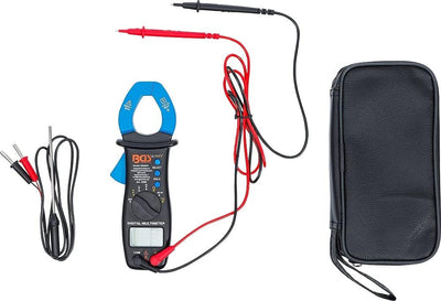 BGS 2202 | Digital-Multimeter mit Zange für Gleich- und Wechselstrom | Zangenampermeter | Sromzange