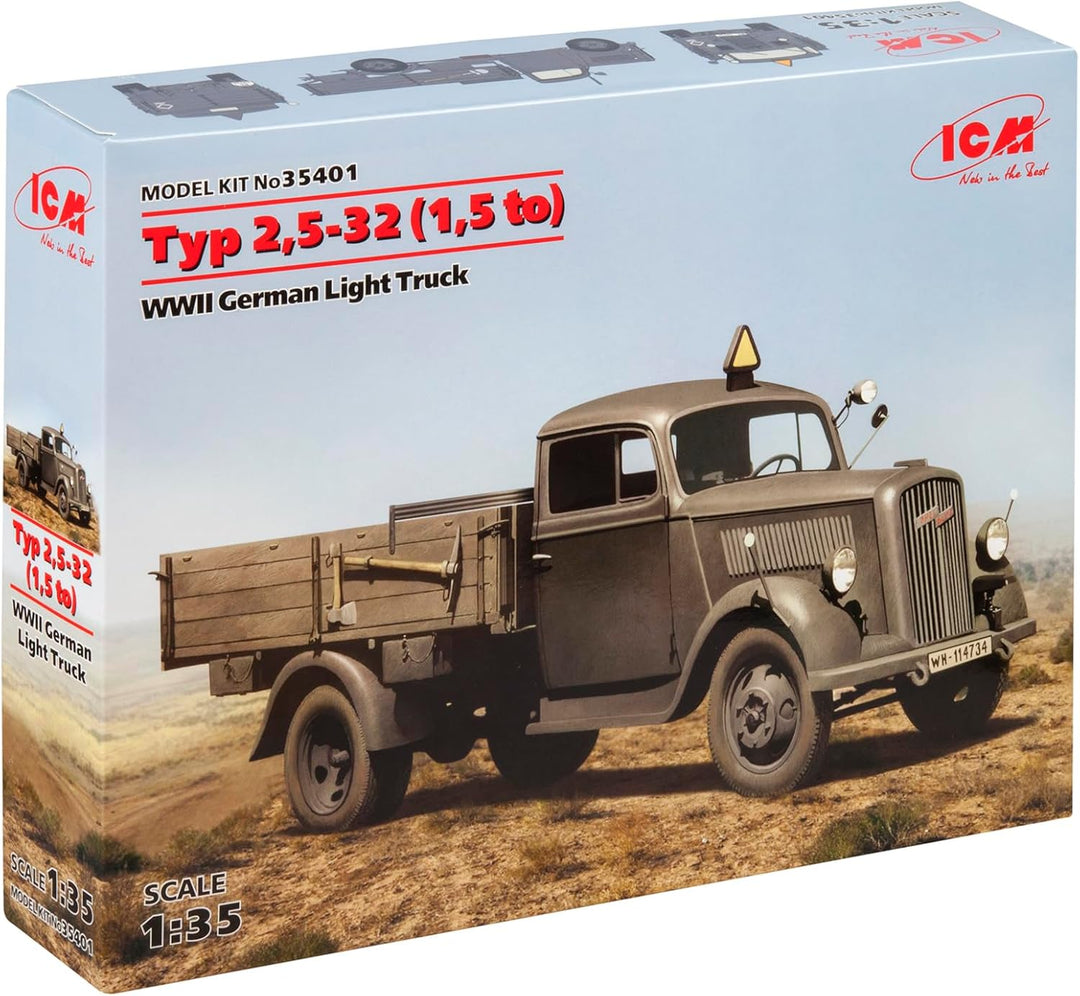 ICM 35401-1/35 Opel Typ 2.5-32 Fahrzeug, 1.5 ton, Mittel
