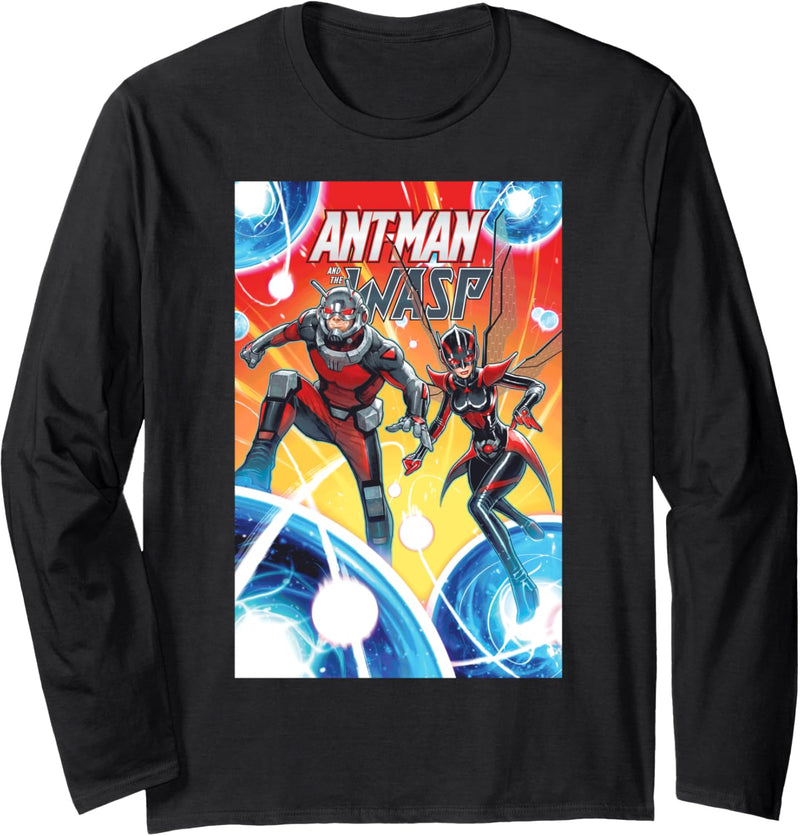 Marvel Ant-Man & The Wasp Electric Cover Langarmshirt