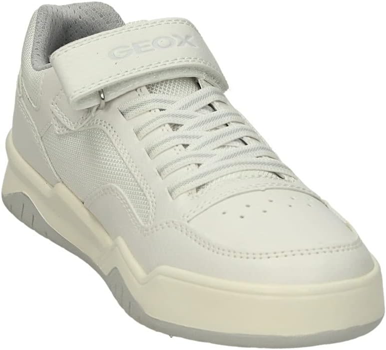 Geox Jungen J Perth Boy B Sneakers 30 EU White Lt Grey, 30 EU White Lt Grey