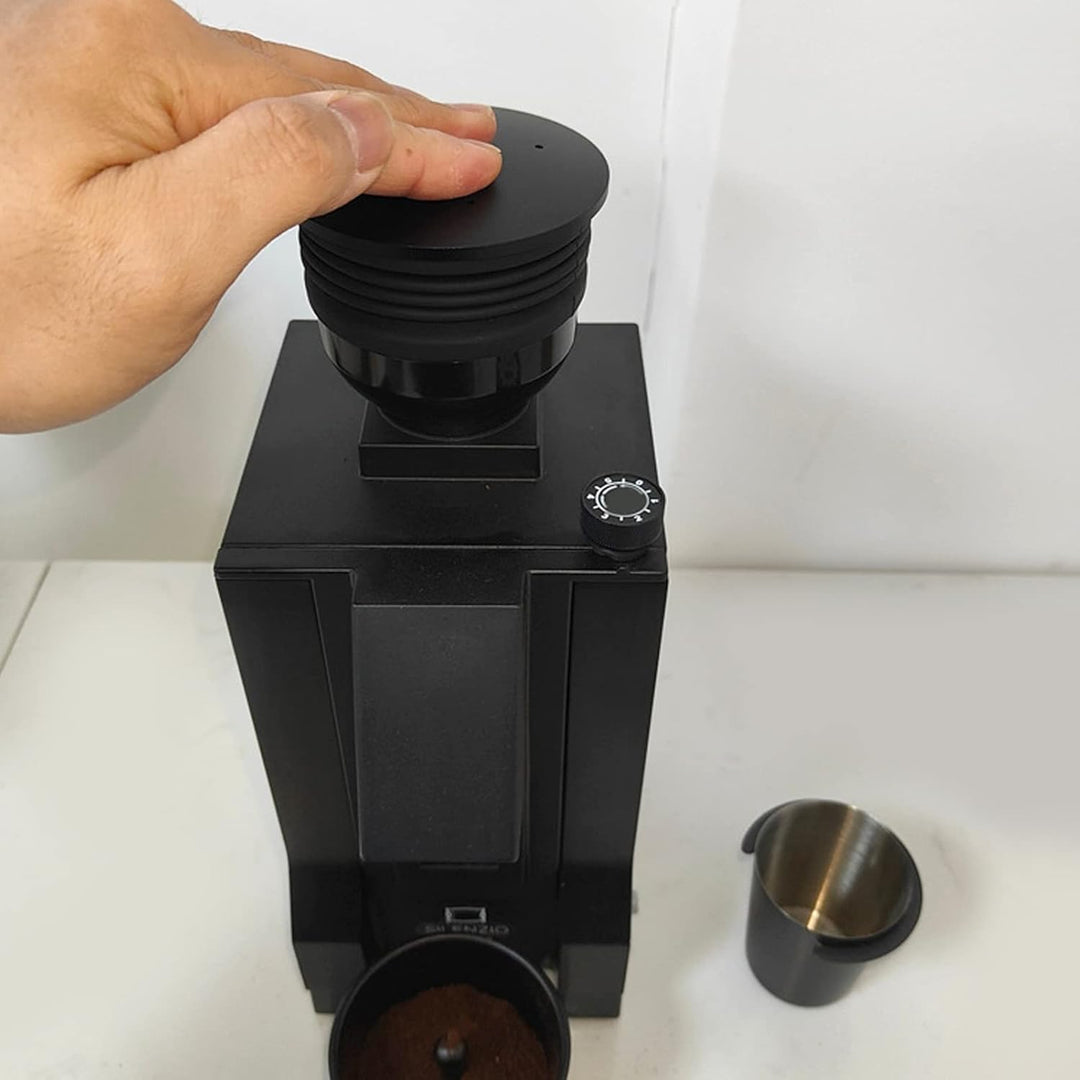 Pyhodi Kaffeemühle Einzeldosis-Trichter, Kaffeemühle aus Aluminiumlegierung, Bläst Bohnenbehälter, K