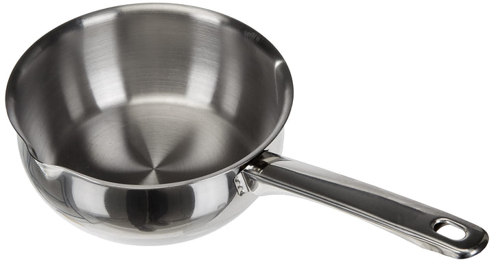 IBILI CAZO INOX 18% Prisma Con Mango MET.18 cm, Stainless Steel, Silber, 18 cm 18 cms, 18 cms