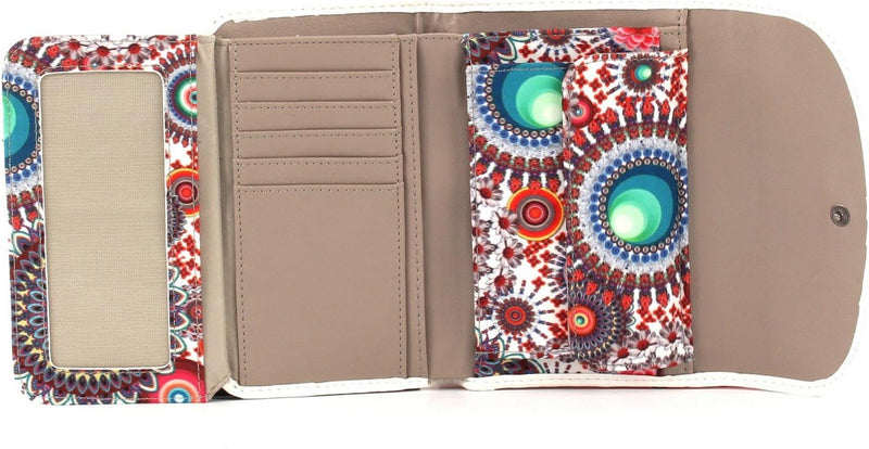 Tamaris Nikki Small Wallet with Flap White Comb