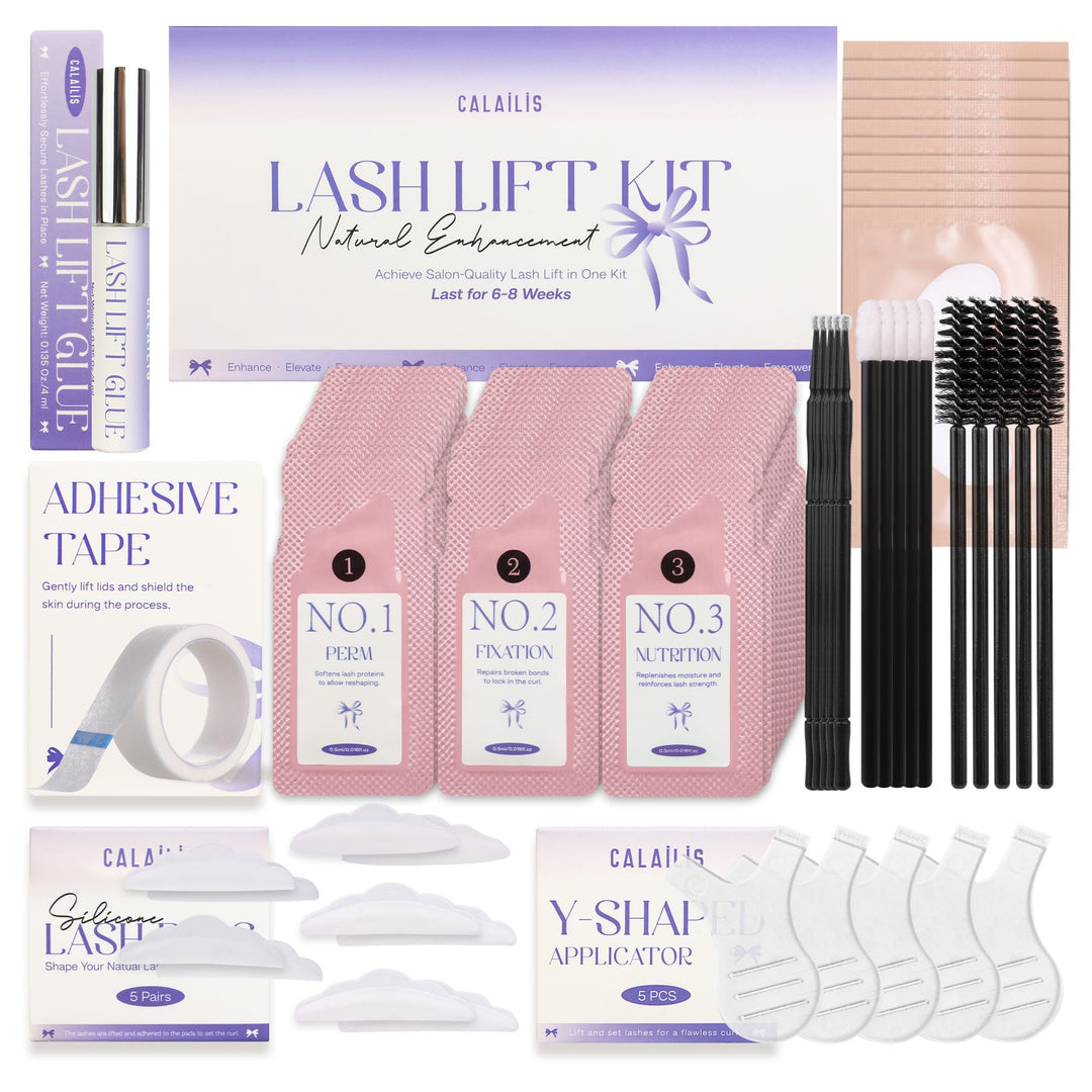 CALAILIS Wimpernlifting Set, 2025 Aktualisierte Lash Lifting Set, Semi-Permanente Wimpern Curling Wi