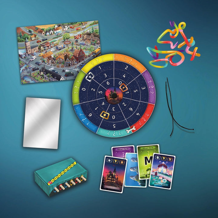 KOSMOS 684662 EXIT® - Das Spiel Family, Zwei Rätselabenteuer Schloss Gemeinstein + Mission Candyland