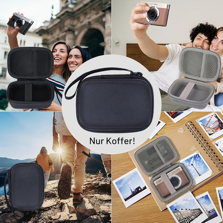 Lebakort Hart Schutz Hülle Etui Tasche für Kodak Pixpro C1 Digitalkamera | Ultrakompakt Digitalkamer