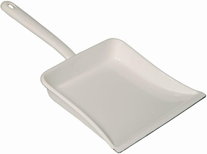 Riess, 0362-033, Staubschaufel, Classic-Weiss, Höhe 3.7 cm, Länge 39 cm, Emaille, weiss, Staubschauf