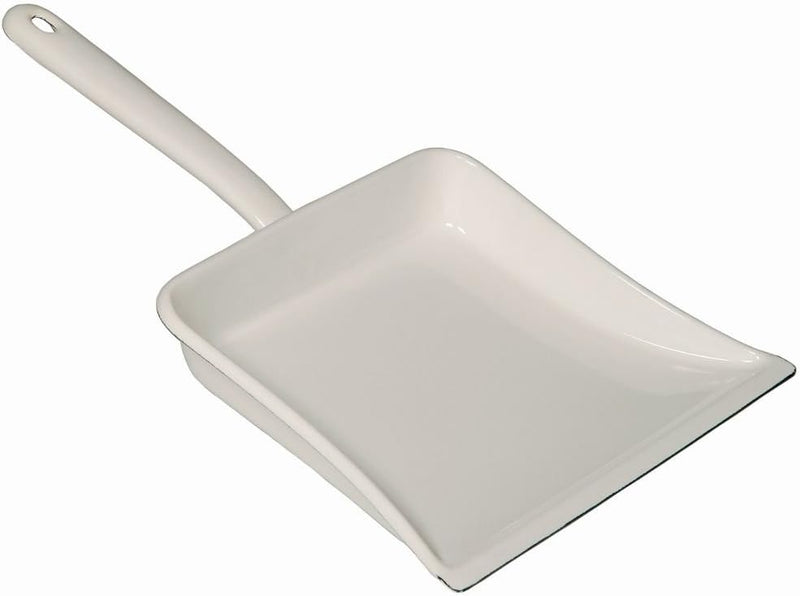 Riess, 0362-033, Staubschaufel, Classic-Weiss, Höhe 3.7 cm, Länge 39 cm, Emaille, weiss, Staubschauf
