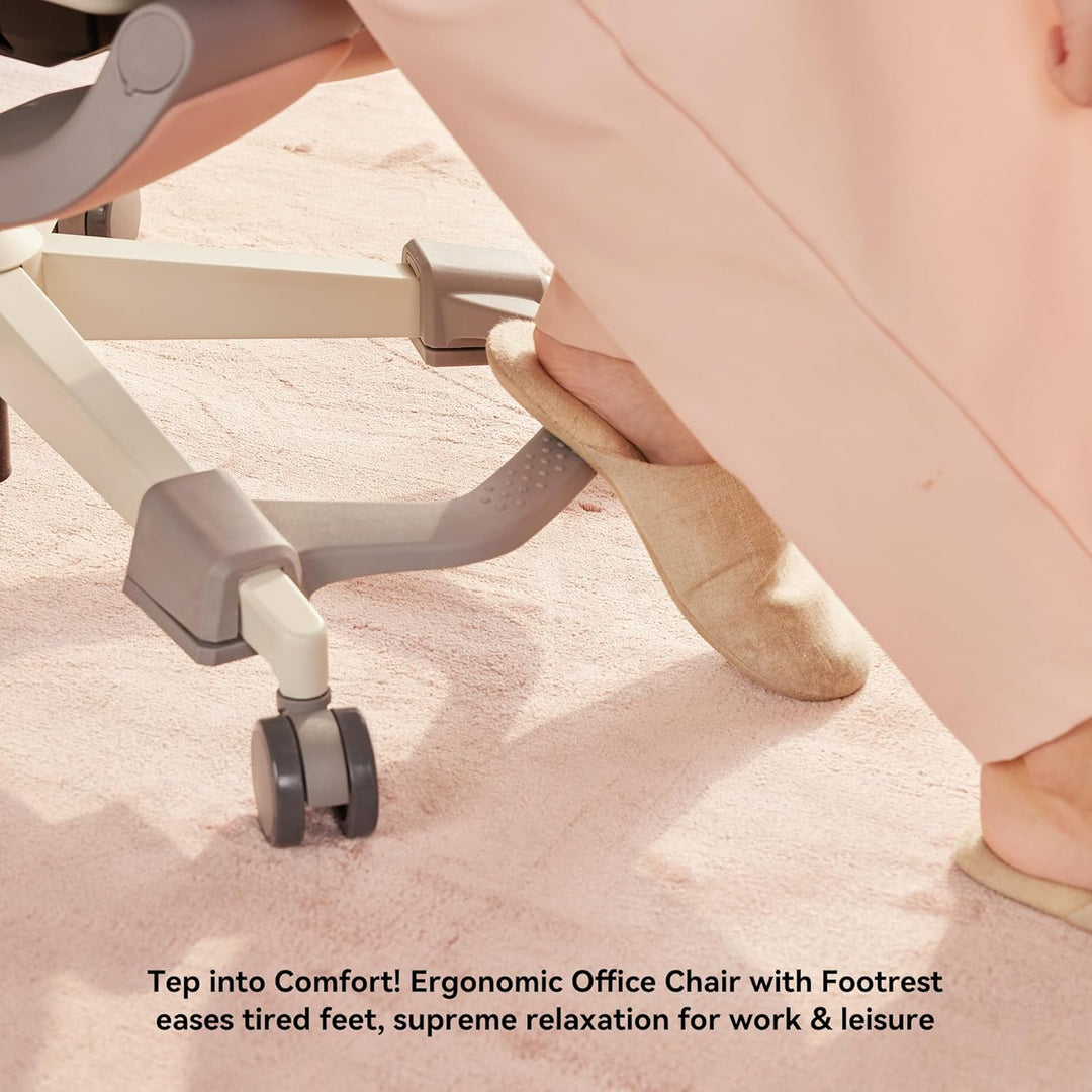 MUSSO E80 Muse FemmePosture™ Ergonomischer Bürostuhl für Frauen - 135° Neigung & 3D-Lendenstütze, 17