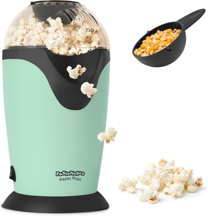 JAP Happy Pops Popcornmaschine - Retro Popcorn maker - Popcornmaschine für zuhause - 2 bis 3 Persone