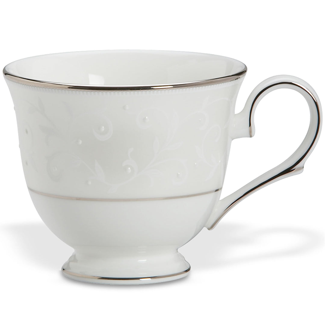 Lenox Opal Innocence Teetasse weiss Cup Lenox Opal Innocence Platinum Feingeschirr, Cup Lenox Opal I