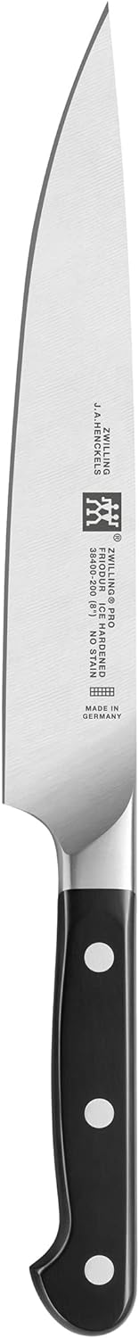 ZWILLING Pro Messerblock,6-tlg., Bambusblock, Messer aus rostfreiem Spezialstahl, 3-Nieten-Design, 1