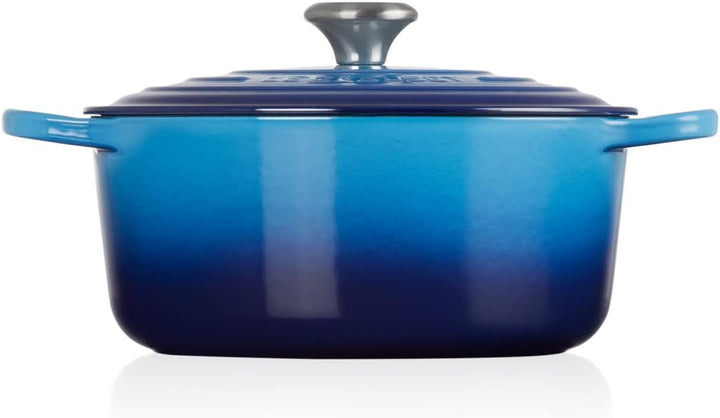 Le Creuset Signature Gusseisen-Bräter mit Deckel, Ø 26 cm, Rund, Für alle Herdarten und Induktion ge