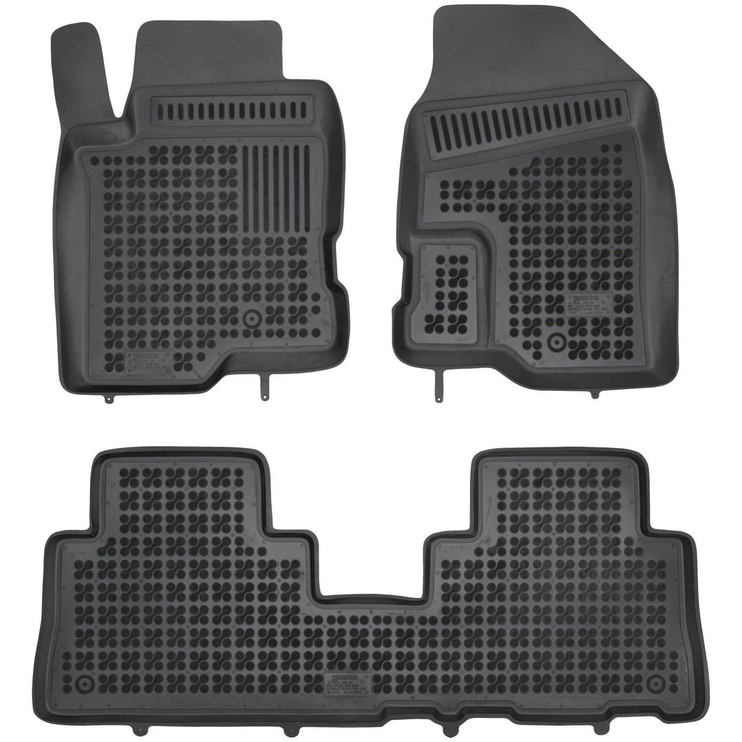 SMK Auto fussmatten gummimatten passt für Chevrolet Captiva 2006-2015 fussmatten Auto für alle Jahre