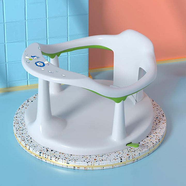 Badesitz für Babys, Baby-Badewannensitz zum Baden im Sitzen, Niedliche Baby-Duschstühle zum Sitzen i