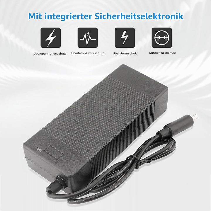 Yungeln Ladegeräte für 36V E-Scooter, 42V 2A AC Netzteil Scooter Adapter Ladegerät für Xiaomi 1S M36