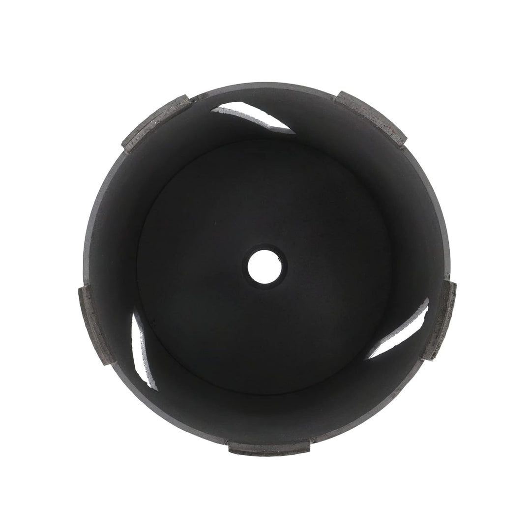 PRODIAMANT Diamant Bohrkrone ø 112mm Nutzlänge 150mm mit 6-Kant Adapter lasergeschweisst für trocken