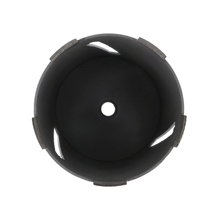 PRODIAMANT Diamant Bohrkrone ø 112mm Nutzlänge 150mm mit SDS Adapter lasergeschweisst für trocken Bo