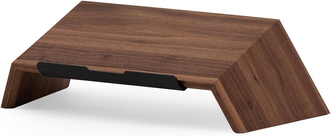 Oakywood - Laptop Ständer Holz - Notebook Stand - für Laptops 13-14", Hand Made, mit Metall Halterun