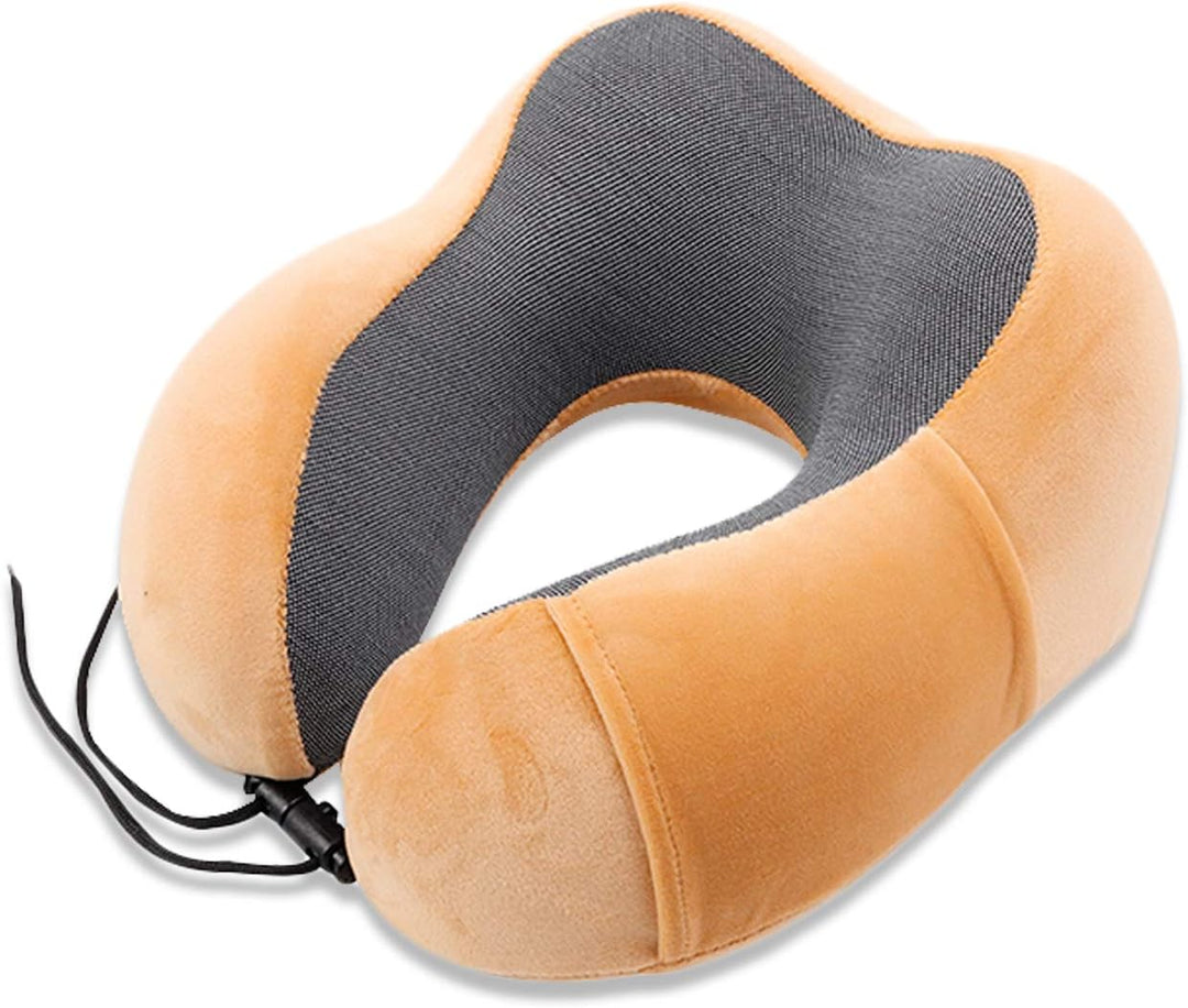 FANDARE Nackenkissen Reisekissen aus Memory-Schaum Neck Pillow Damen Herren Nackenhörnchen Nackenstü