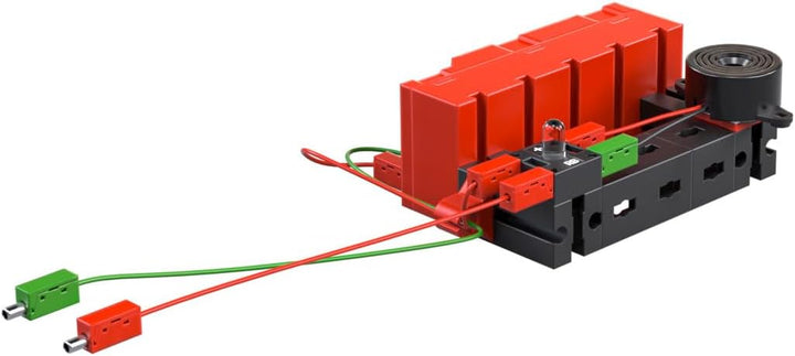 fischertechnik E-Tec 571905 – Elektrik-Baukasten für Kinder, Experimentierkasten mit 11 Modellen, ab