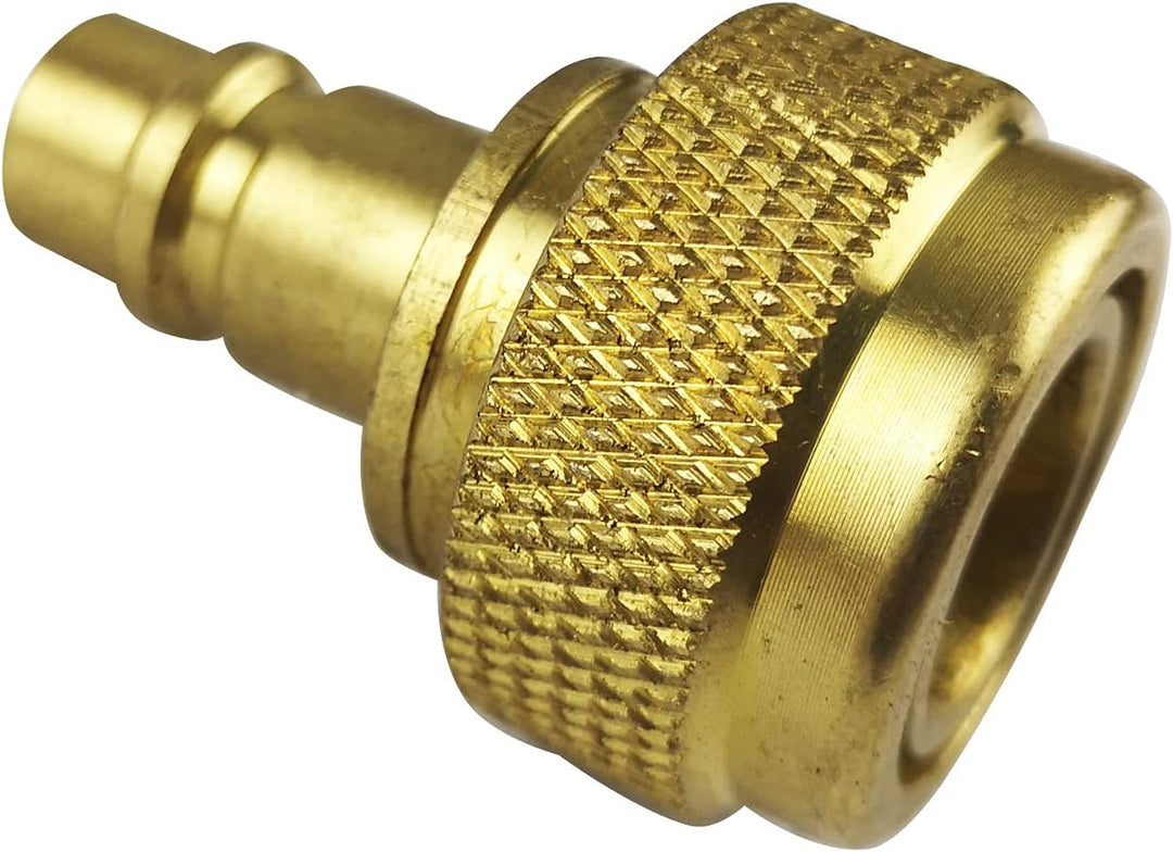 Quick Adapter Einstellbarer High- und Low-Side-Anschluss R134a Quick Coupler-Anschluss an R1234yf ，