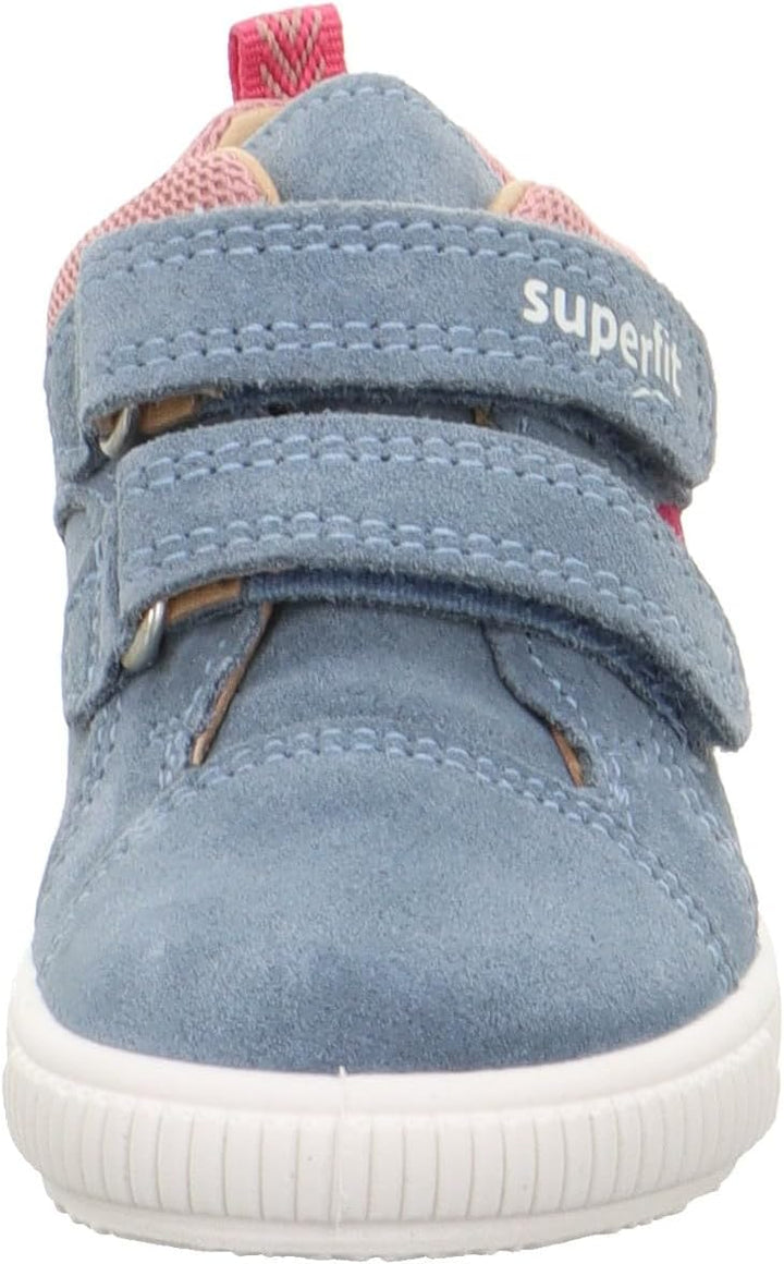Superfit Mädchen Moppy Lauflernschuhe 19 EU Blau Pink 8040, 19 EU Blau Pink 8040