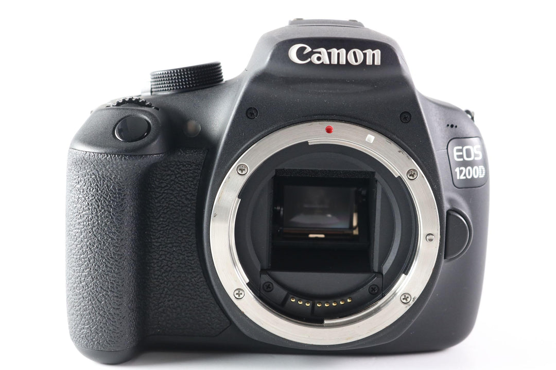 Canon EOS 1200D SLR-Digitalkamera (18 MP APS-CCMOS-Sensor, 7,5cm (3 Zoll) LCD-Display, Full HD, nur