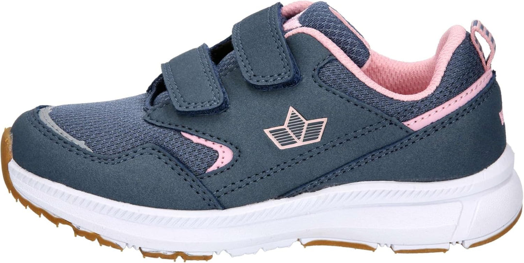 Lico Mädchen Penedo V Sneaker 29 EU Grau Rosa, 29 EU Grau Rosa